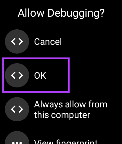 select OK