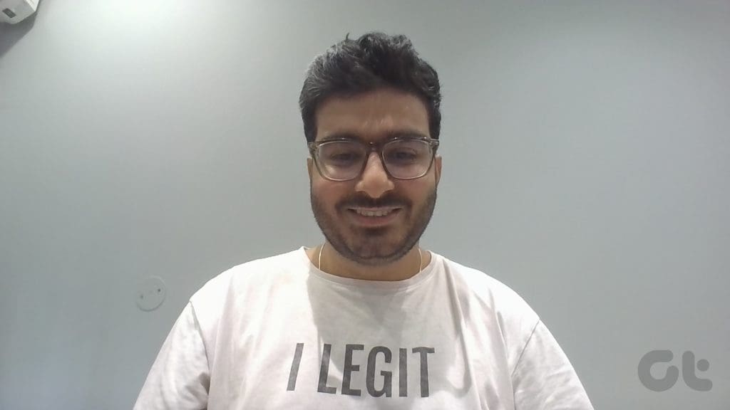 Lenovo legion 5i Slim Webcam Camera Sample