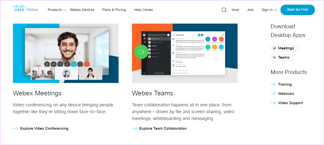 Webex Dashboard 1 1 Zoom Alternatives