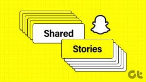 shared story on Snapchat