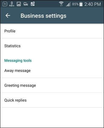 Whats App Business App Features 6