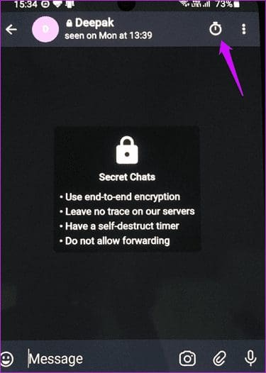 Whats App Disappearing Messages vs Telegram Secret Chat 11