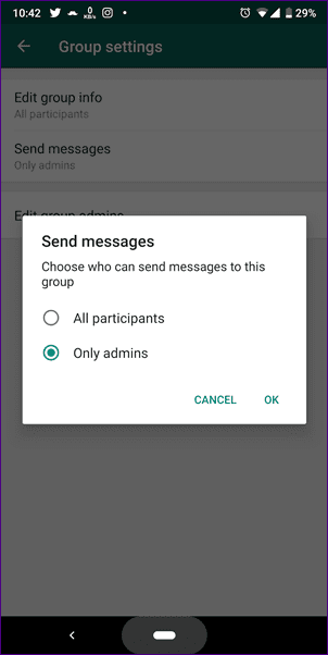 Whats App Group Admin Powers Rights 14