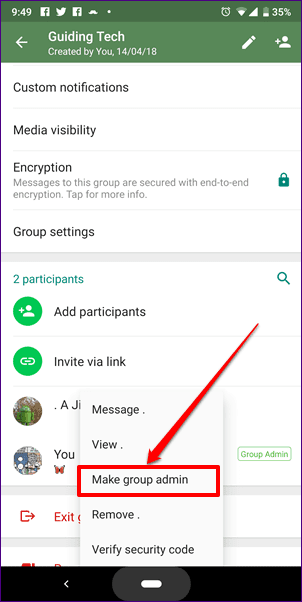 Whats App Group Admin Powers Rights 6