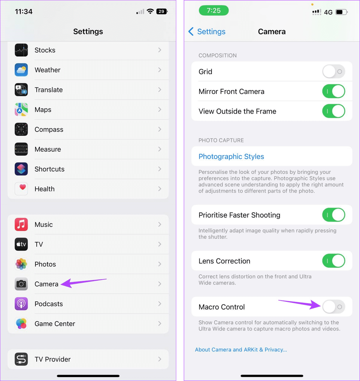 Turn Off iPhone Macro Mode