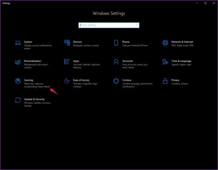 Windows 10 Game Bar Not Working 1