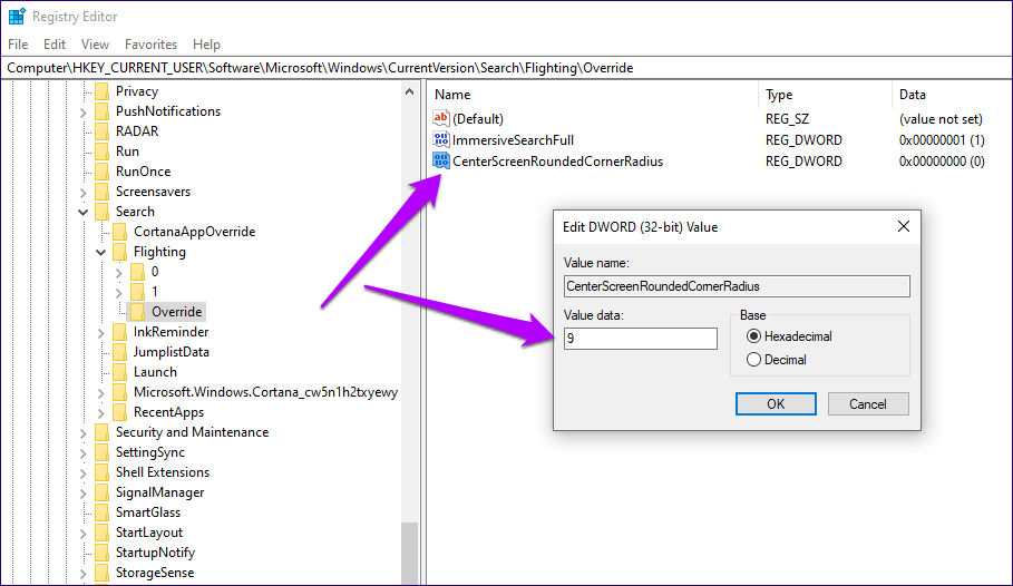 Windows 10 Immersive Search Enable 21
