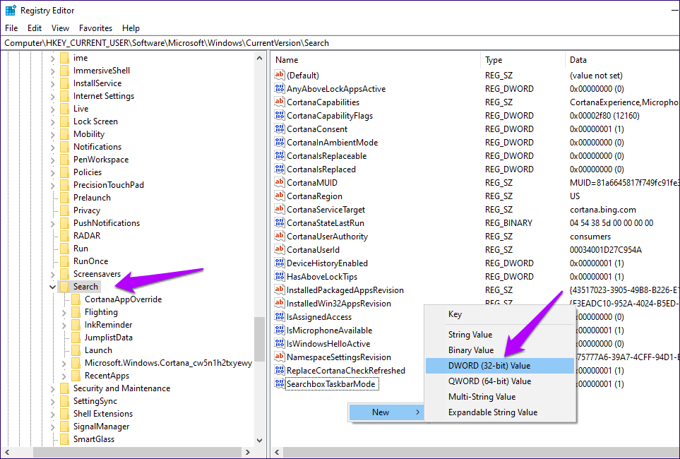 Windows 10 Immersive Search Enable 4