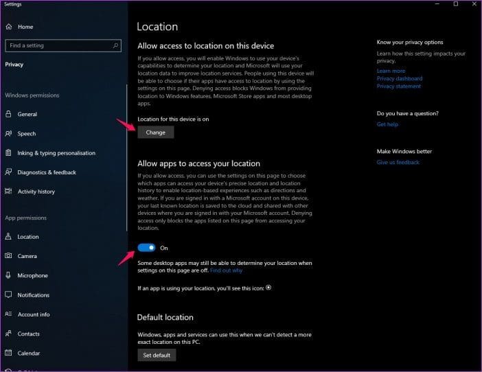 Windows 10 Privacy Settings 4