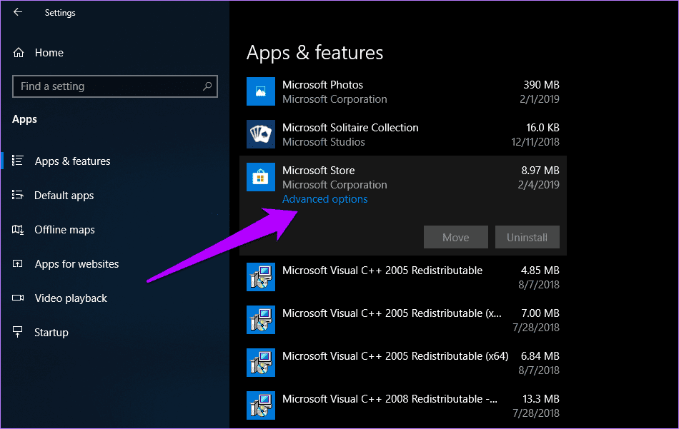 Windows 10 Store App Crash Launch 8