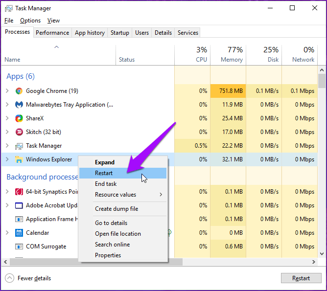 Windows 10 Taskbar Not Hiding In Fullscreen 7