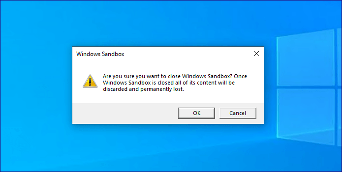 Windows Sandbox Vs Sandboxie Comparison 6
