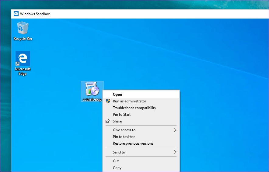 Windows Sandbox Vs Sandboxie Comparison 7