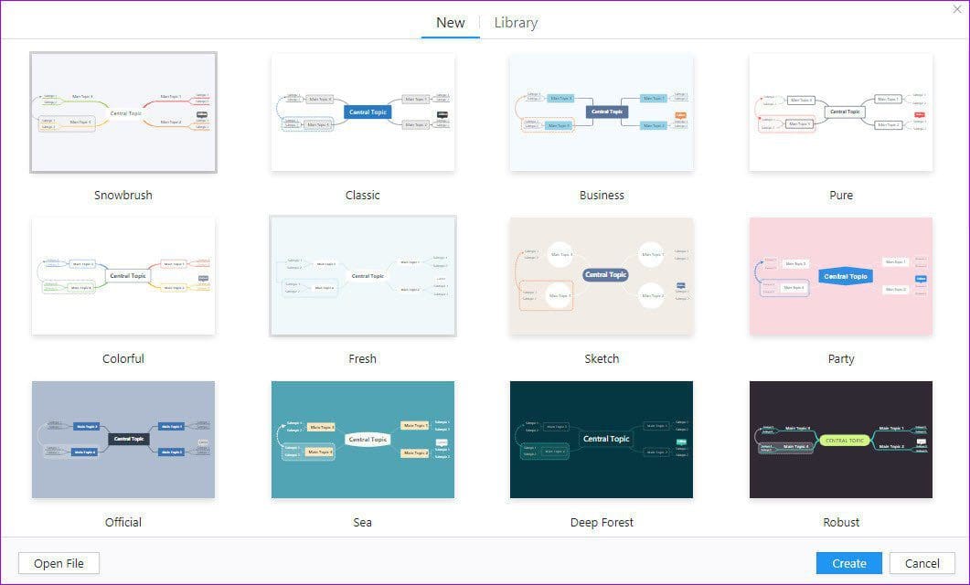 Xmind Lucidchart Alternative 1
