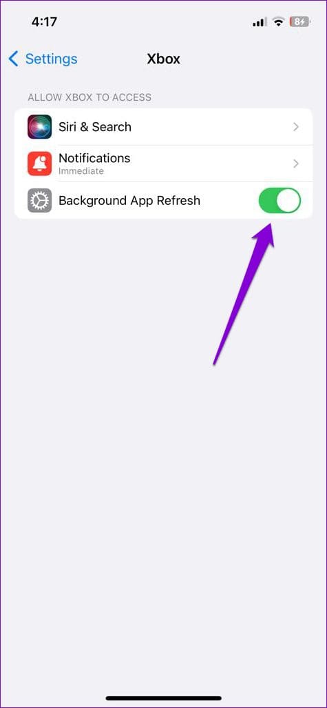 Xbox App on iPhone
