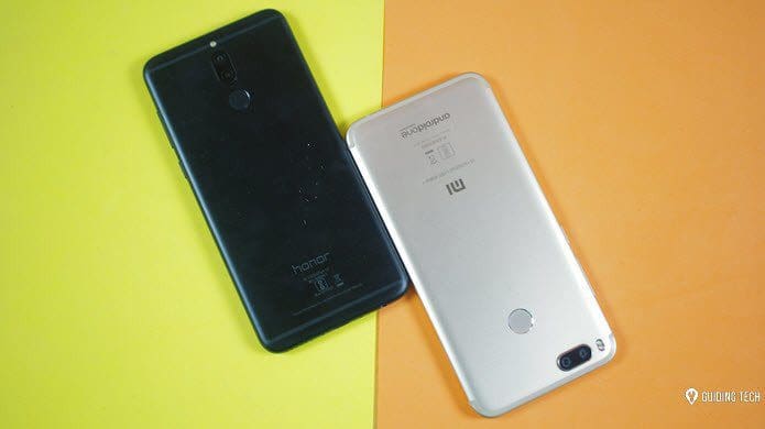 Xiaomi Mi A1 And Huawei Honor 9 1