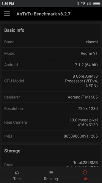 Xiaomi Redmi Y1 Vs Xiaomi Redmi 4 3