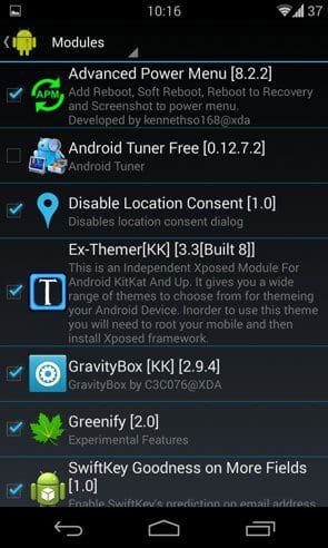 Xposed Modules