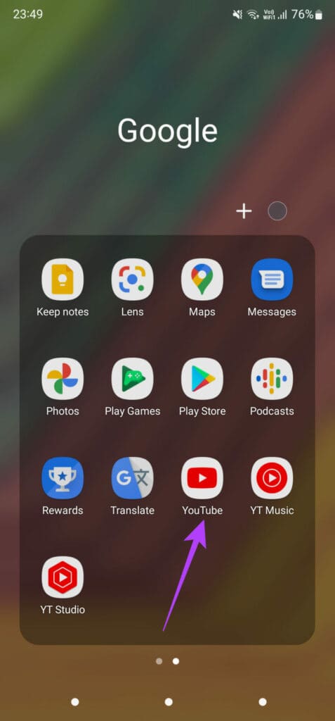 Youtube app