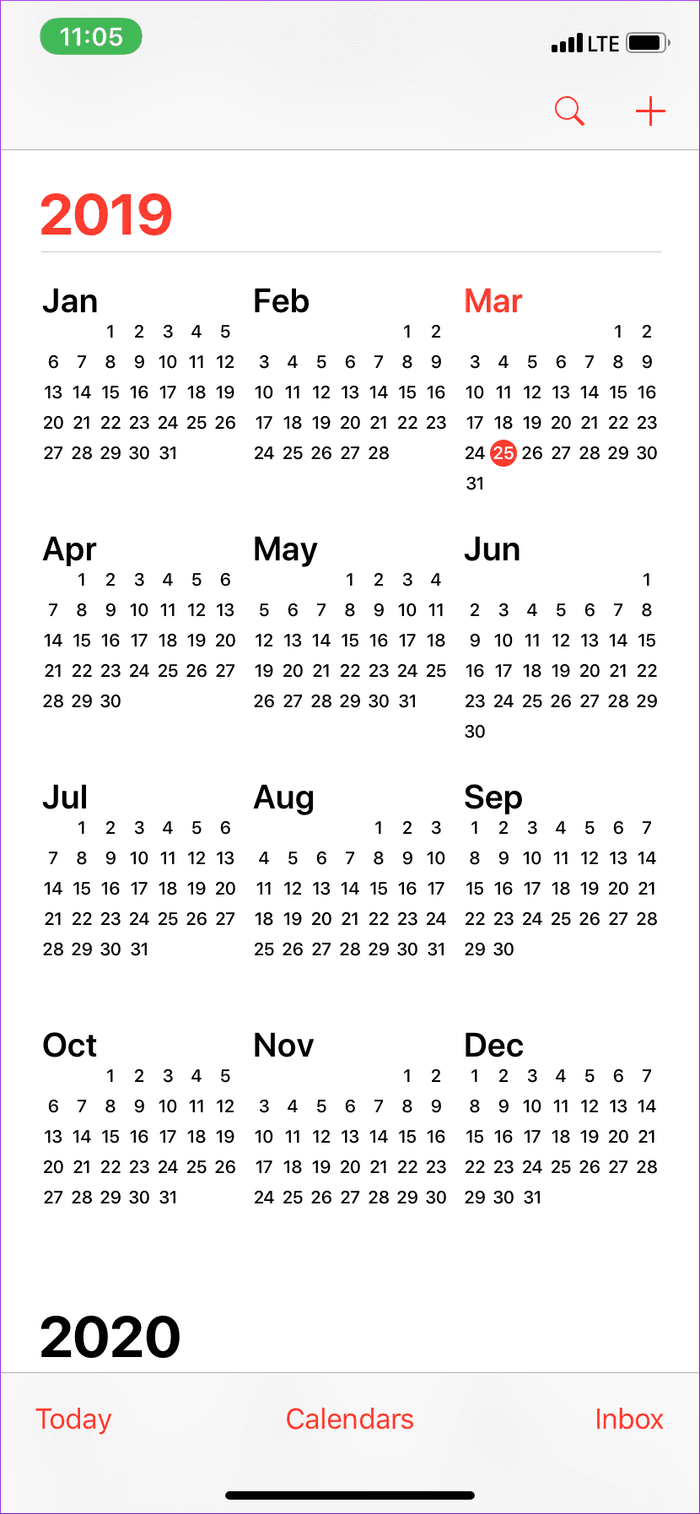 Yearly Ui