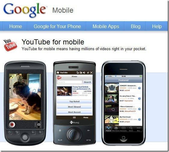 Youtubeformobile