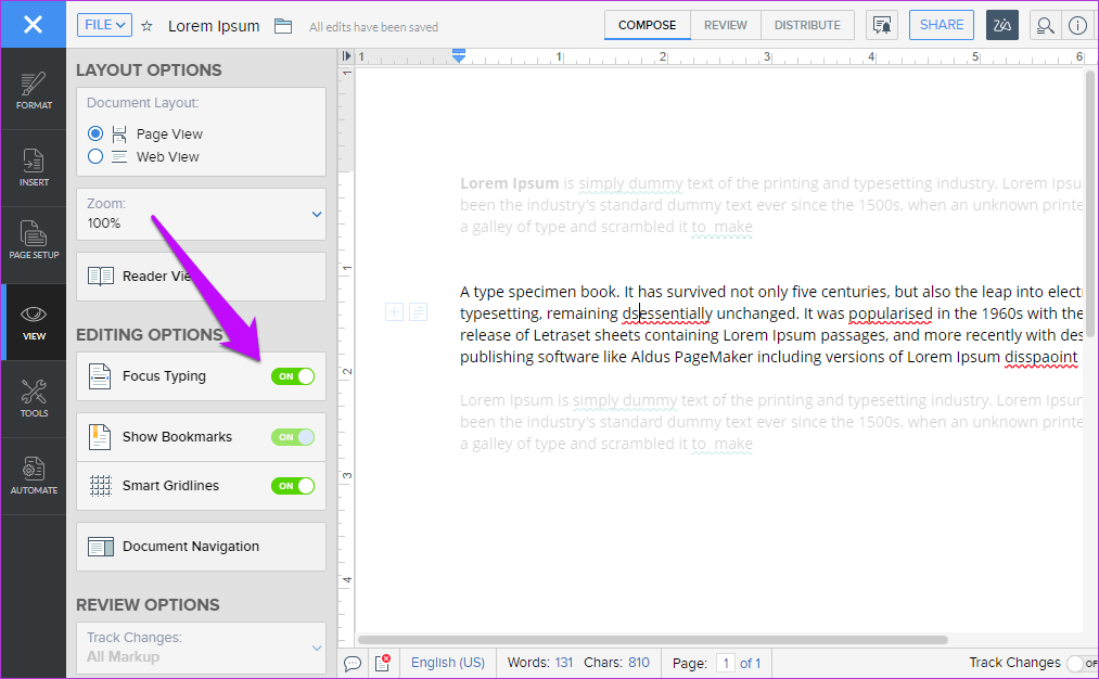 Zoho Docs Writer Vs Google Docs 14