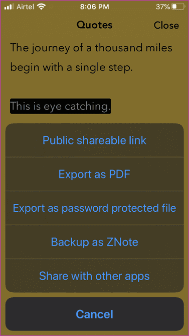Zoho Notebook Vs Apple Notes 28