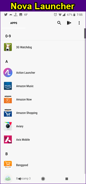 Action Launcher Vs Nova Launcher 21