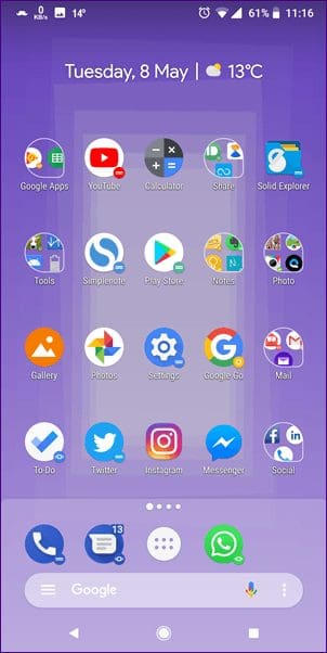 Action Launcher Vs Nova Launcher 4