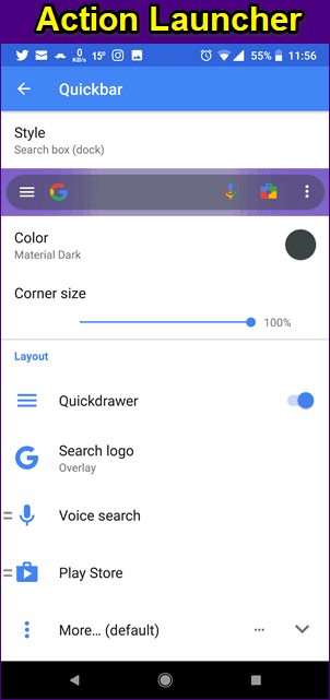 Action Launcher Vs Nova Launcher 7