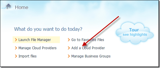 Add A Cloud Provider