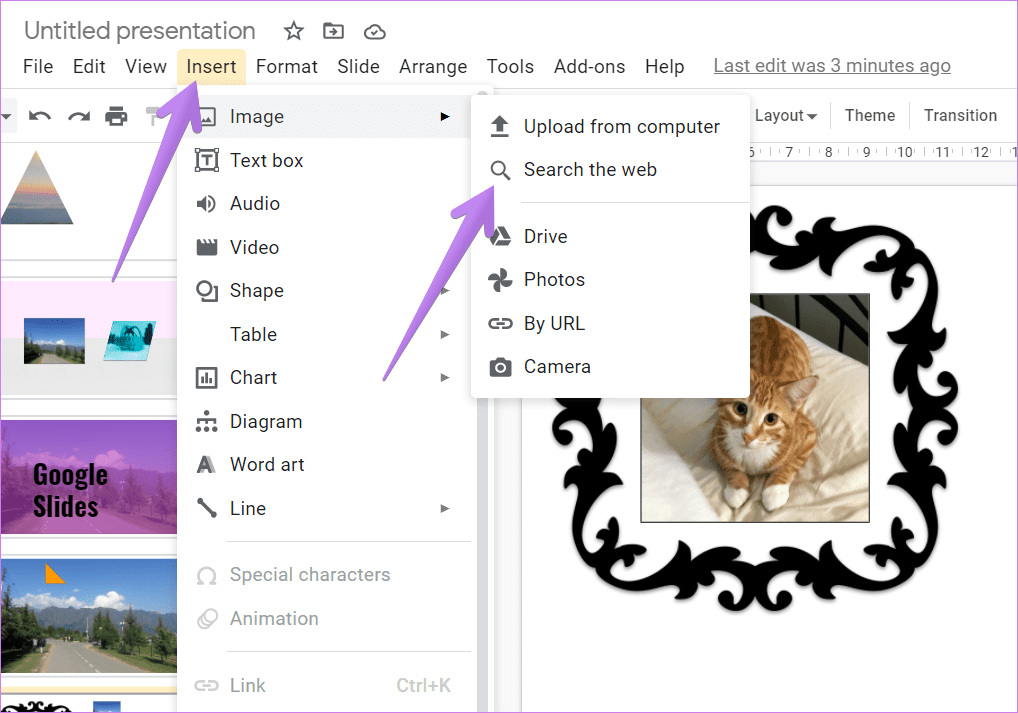 Add border around image in google slides 15