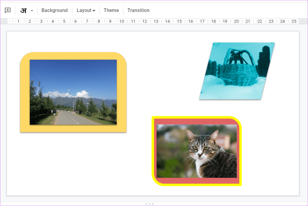 Add border around image in google slides 8