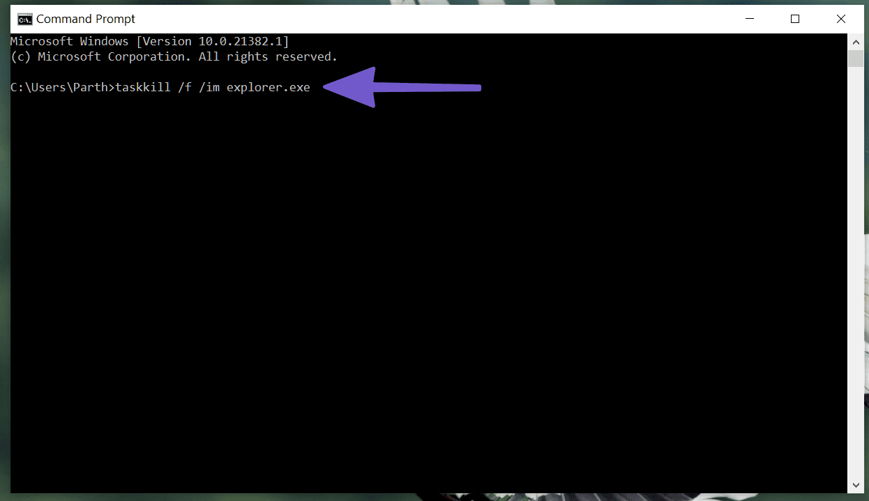Add command to reset file explorer