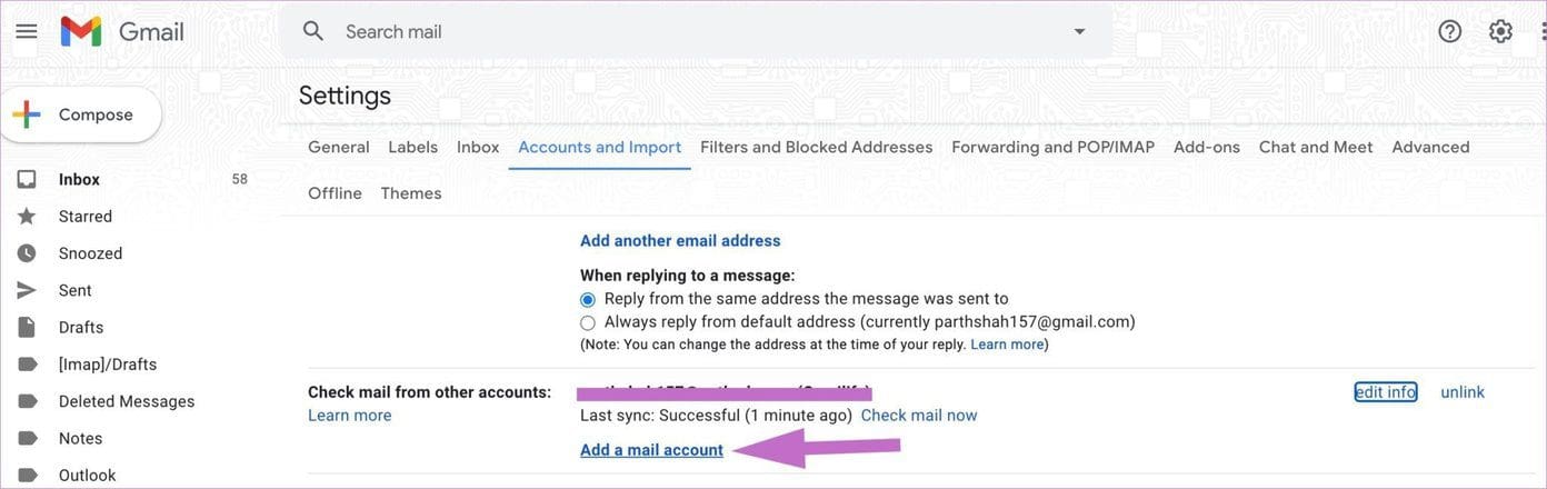 Add email account