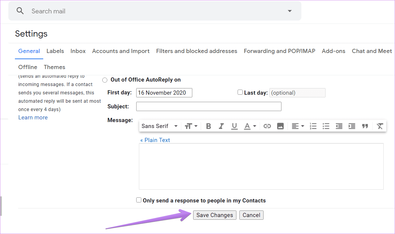 Add link in image to gmail signature 12