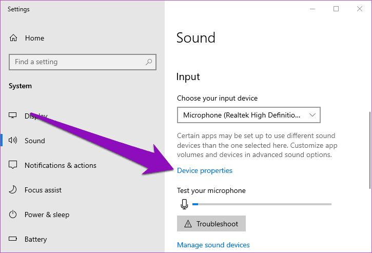Adjust windows 10 microphone volume 02