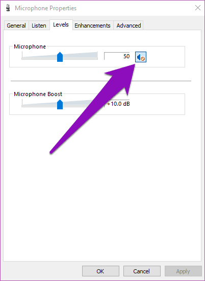 Adjust windows 10 microphone volume 12