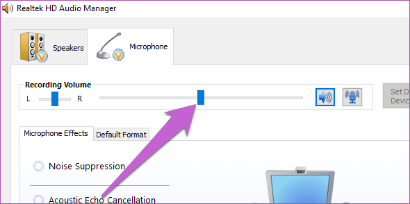 Adjust windows 10 microphone volume 17