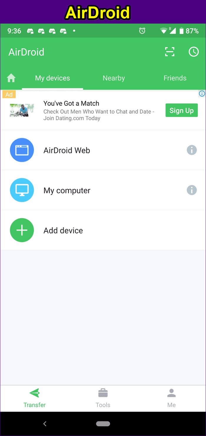 Airdroid Vs Airmore Alternative 2