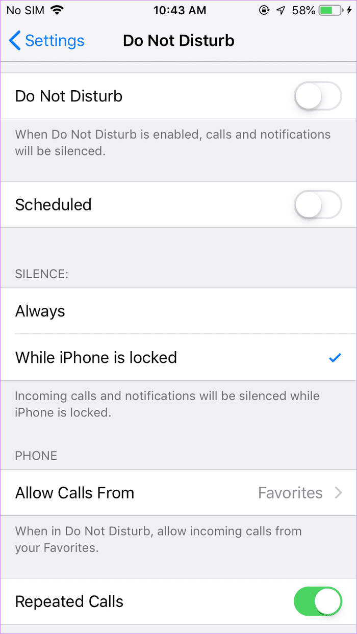 Airplane vs do not disturb vs silent mode on iphone ipad 4