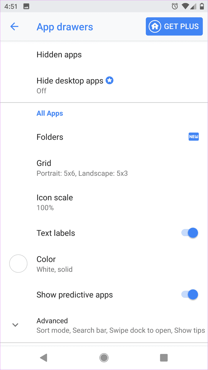 Al App Drawer Change