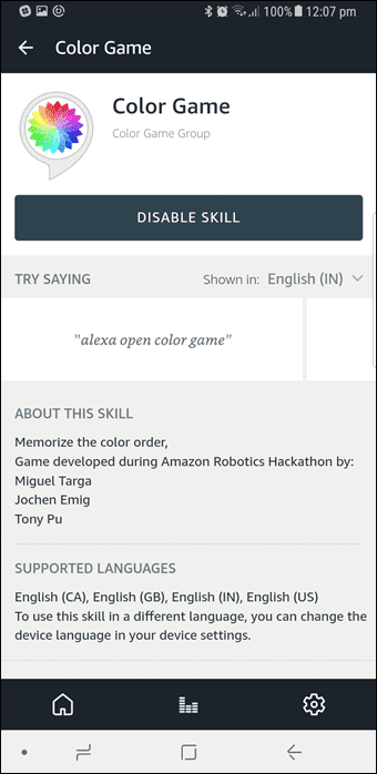 Amazon Echo Alexa Skills 9
