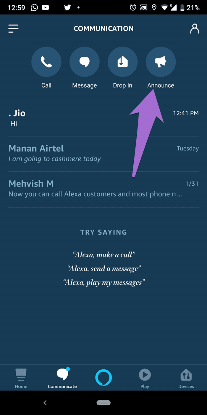 Amazon Echo Call Drop In 13
