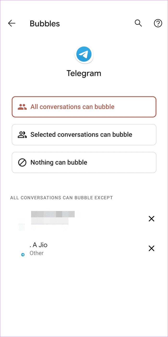 Android 11 chat bubbles not working 8