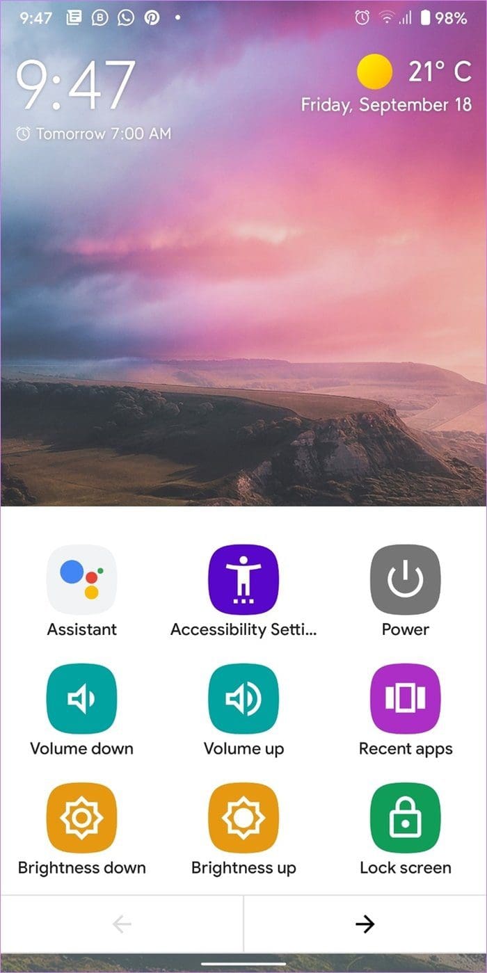 Android 11 how to take a screenshot 2