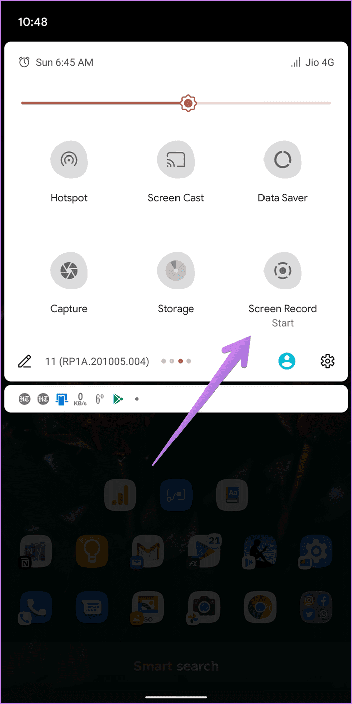 Android 11 screen recorder not showing up 5