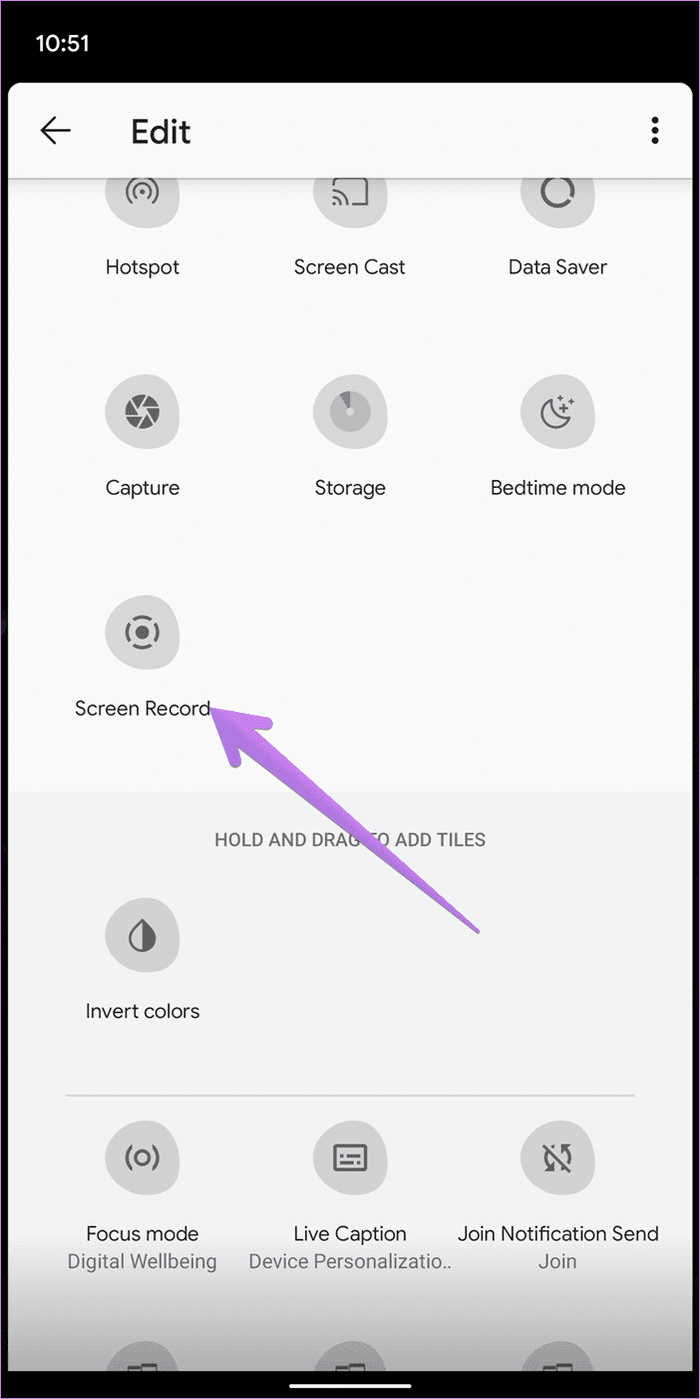 Android 11 screen recorder not showing up 7