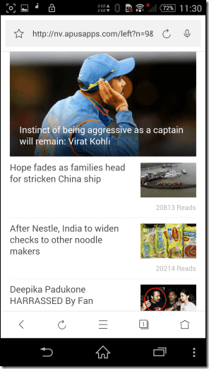 Android Browsers 5