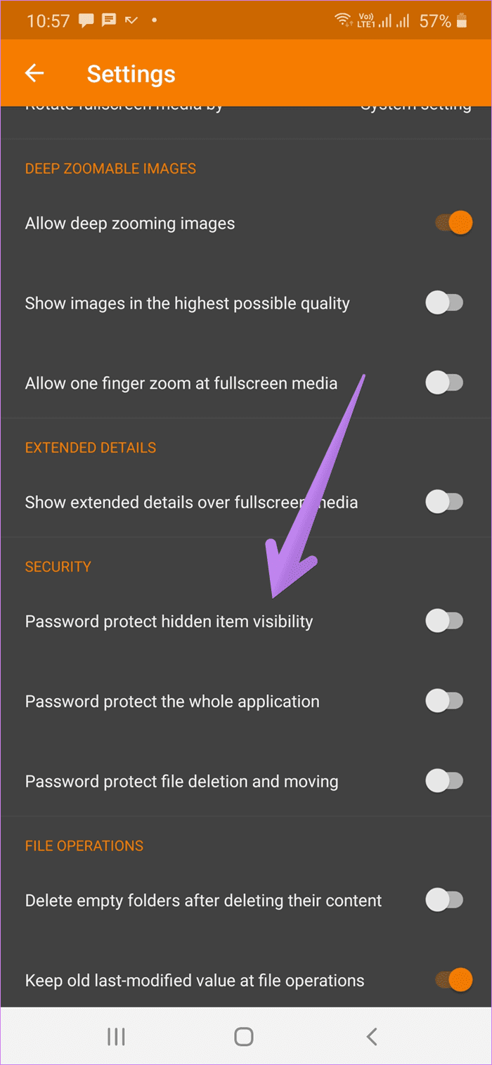 Android gallery app to hide photos 3